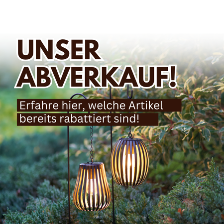 Unser Abverkauf!